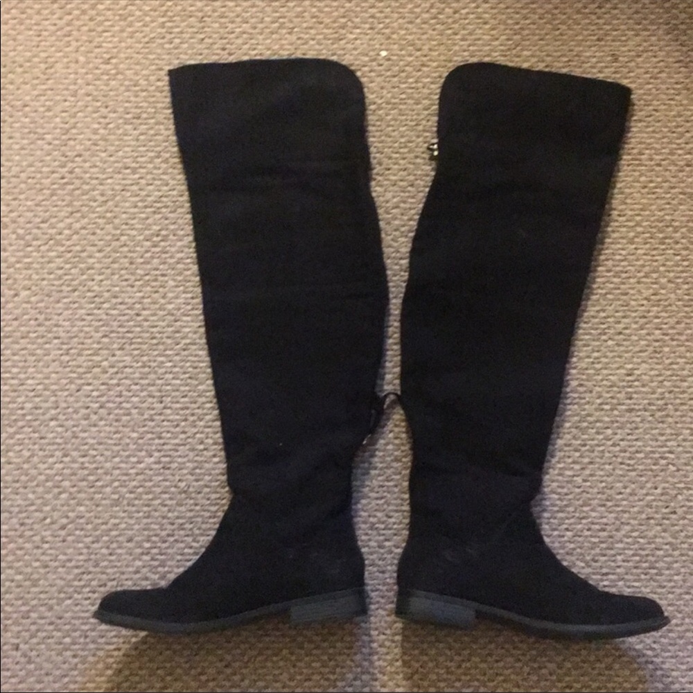 Black Over the Knee Boots